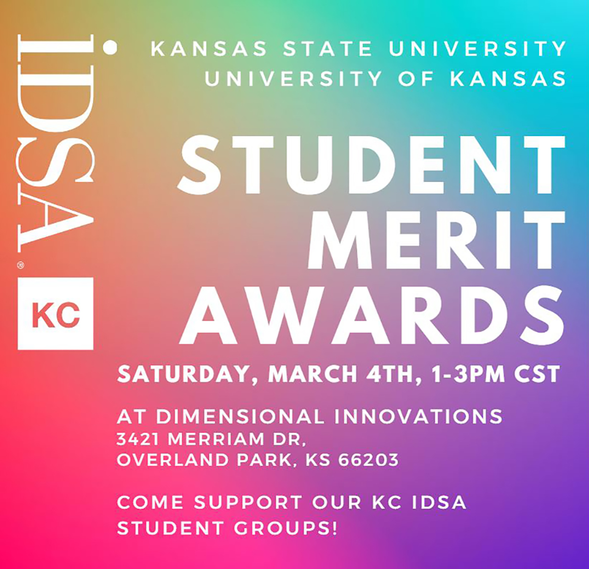 ArcD Industrial Design students representing KU at Kansas City IDSA